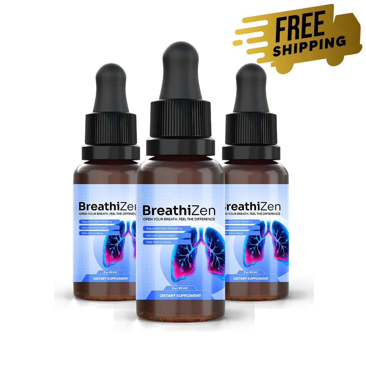 BreathiZen 2 bottles